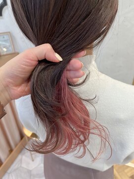 ロンドプランタン 恵比寿(Lond Printemps) 大人ピンクインナーカラー