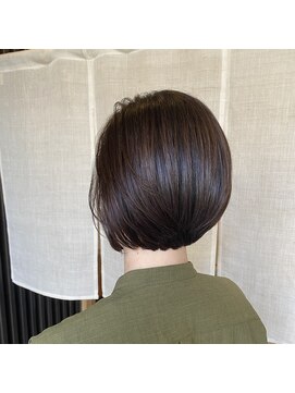 イニ 姉小路(ini) 【丸山】大人ショート/丸みショート/ショートボブ