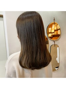ビスクヘアデザイン(bisq hair design) オリーブベージュ