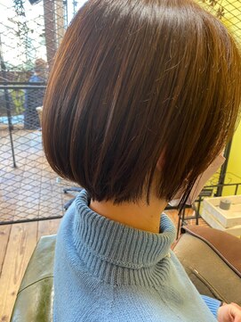 アングル(angle) [angle/西新駅]モテ髪ショートボブ