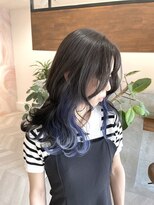 クラン(cLan.)&nbsp;【ロングレイヤー× インナー　ブルーバイオレット】by タナカ