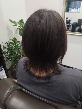 ユニ ヘアサロン イシグロ(yuni HAIRSALON ishiguro) 軽めのウルフカット