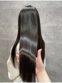 髪質改善ストレート