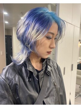 ベレーザ 渋谷(BELEZA) 5322ニュアンスカラーシルバーアッシュハイトーンカラー韓国ヘア