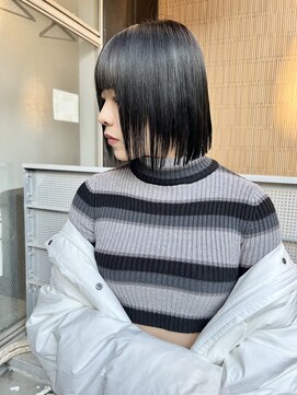 チュダック(ChuDuck) 韓国風《ブラック》ハイトーン/ケアブリーチ/ダブルカラー