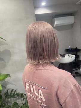 スティーン(STEEN) ホワイトピンク