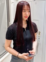 バランス ヘアーアンドアイラッシュ 野田店(balance.)&nbsp;髪質改善×レッドブラウン