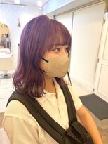 フレア(FLAiR)&nbsp;１０代20代可愛いブリーチ必須ピンクバイオレット