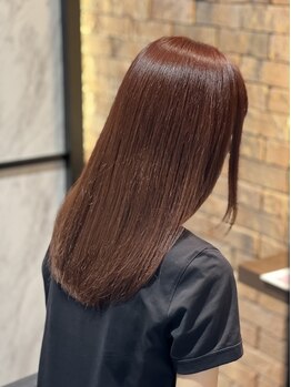 ゼン(ZEN 禅)の写真/【全席半個室/個室】最高級ヘアケア"Aujua"取扱い＊ご自宅でのケア方法まで丁寧にお伝えします。