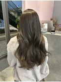 韓国へア/レイヤー/顔周り/ボブ/透明感カラー