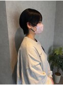 コンパクトショート 黒髪ショート