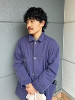 ヘアーアイストゥーレ(HAIR ICI TRE)&nbsp;メンズパーマメンズスパイラルパーマメンズショート