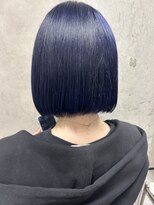 ルノン フィージュ(LUNON fieju)&nbsp;イメチェンヘアスタイルホワイトブロンド外ハネボブ美髪のススメ