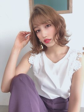 テーラヘアー 瑞江店(TELAHAIR) エアリーカール×ミルクティーベージュ【TELA HAIR瑞江】