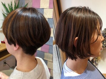 ツムギ(tsumugi HAIR DESIGN)の写真/スタイリングを保つのが苦手な方必見!tsumugiのカットなら朝の忙しい時間も短縮でき、簡単に理想のStyleへ!
