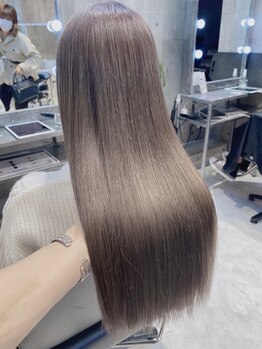 カルテット 高円寺店(Quartetto)の写真/髪に与えるダメージを抑えた高クオリティ縮毛矯正◎うねりや広がりにお悩みの方ぜひご相談ください[高円寺]