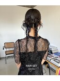 ＊結婚式ヘア＊タイトアレンジ
