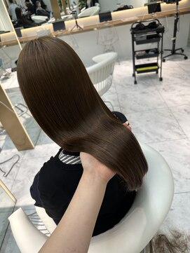 ロンドルピナス 小倉(Lond Lupinus) 縮毛矯正・ストレート/くびれヘア/ハイライトカラー