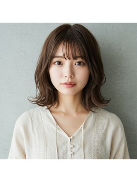 コトナ 越谷店 越谷で大人可愛いナチュラルブラウン×ショートボブスタイル