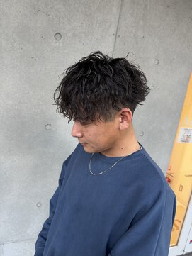 マッシュツイストスパイラルパーマ！