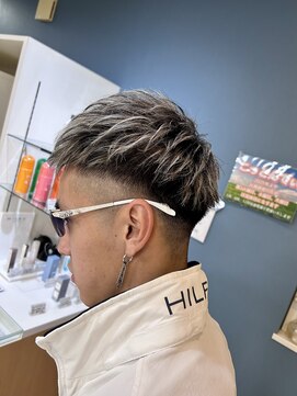 メンズカット、ハイライト