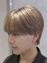 曲がる縮毛矯正専門店 バイ レイズ 名駅(曲がる縮毛矯正専門店 by RAYS)&nbsp;シースルーマッシュにブリーチカラーでミルクティーベージュに