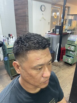 バーバーショップ カズー BARBER SHOP KA-ZOO 濡れパン