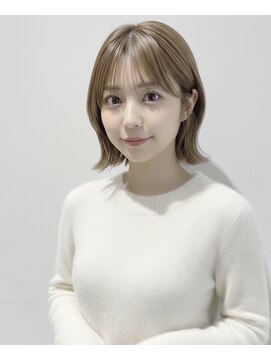 レウナ 外苑前(Reuna) 大人可愛いボブ　大人ボブ　大人ミディアム
