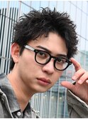 札幌メンズパーマ無造作パーマスパイキーショートパーマ