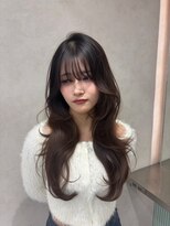 ロンド マーレ 天神大名店(Lond mare)&nbsp;大人ガーリー/似合わせカット/ミディアムレイヤーカット