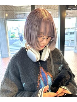 ホリー(HOLLY) ボブ×ラベンダーグレー