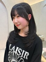 ロンドクレール 川崎(Lond clair)&nbsp;【北澤華】ブリーチなし/髪質改善/ピンクベージュ/前髪/川崎