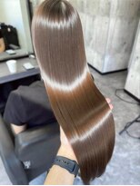 スターズ 柏(STARS)&nbsp;ブラウンベージュ ロング 髪質改善 艶髪 20代 30代 透明感カラー