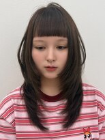 アイトーキョーエス 渋谷(AI TOKYO S)&nbsp;ボブ/着物ヘア/ダークアッシュ/ミディアムレイヤーカット/渋谷