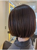  &nbsp;丸み×くびれで“首が細く見える”大人ショート