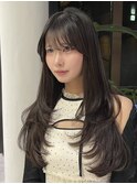 ワンカールレイヤー　韓国ヘア　レイヤーカット