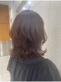 レッドブラウン×ミディアム