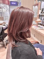 カシータヘアリゾート イオンモール熱田店(Casita Hair Resort)&nbsp;ピンクグレージュ×レイヤー×大人綺麗スタイル×巻き髪