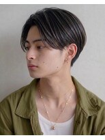 ボイスヘア(voice hair)&nbsp;メンズニュアンスパーマ×アップバングで爽やかスタイル
