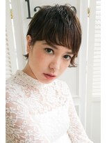 ランプ ヘアー(lamp hair)&nbsp;【lamphair 】黒髪◎外国人風ウエットキュートショート♪No.2