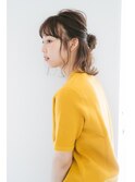 「FILMS」ざっくりハーフアップ☆