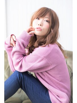 ルークス 中央林間(LOOOKS) ラフさが大人可愛いふわっとセミロング