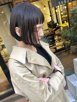 ワール(whirl.)&nbsp;ショートバンク×前下がりボブ☆