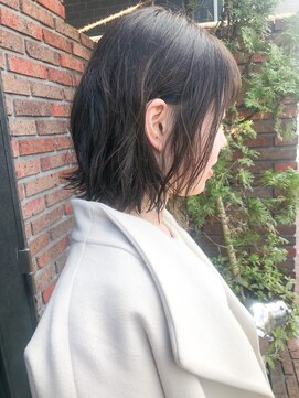 メルト 吉祥寺(melt) 【melt】大人外ハネレイヤーボブ 透明感カラー 20代30代に人気◎