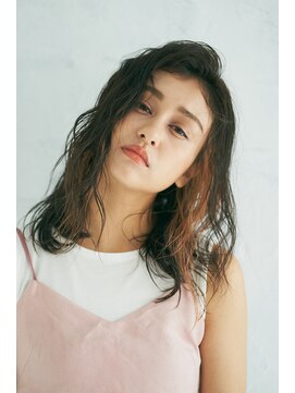 ジュール 池袋(Joule) イヤリングカラー×ゆるウェーブ　［池袋］