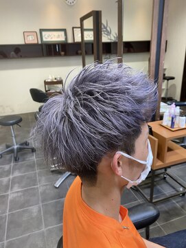 ジュネス 奈良橿原(Jeunesse) ジェットモヒカン×バイオレットグレー