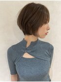 大人美人ショートボブ/ショートボブ/大人ヘア
