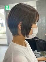 ワンズリー 本厚木店(ONE's ly)&nbsp;ショートボブ/髪質改善/ハイライト/ダブルカラー[本厚木駅]