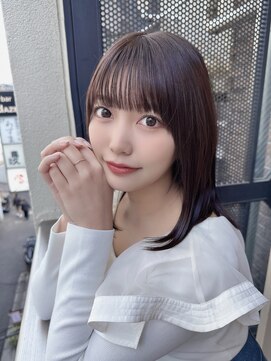 サロンドミルク 原宿(salon de MiLK) 【salon de MiLK 原宿】顔まわり小顔カット