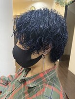 バーシャミ ヘアーアンドスパ(Baciami Hair&Spa) 縦巻きメンズパーマ